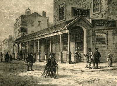 Chelsea Bun-House, 1810, c1876. od Unbekannt