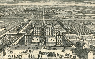 Chateau de la Rochefoucauld, Liancourt, Oise, severní Francie, c1675, 1903. od Unbekannt