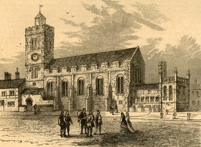 Kostel svatého Michaela Ad Bladum, n. l. 1585, 1897. od Unbekannt