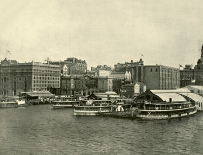 The Circular Quay, Sydney, 1901. od Unbekannt