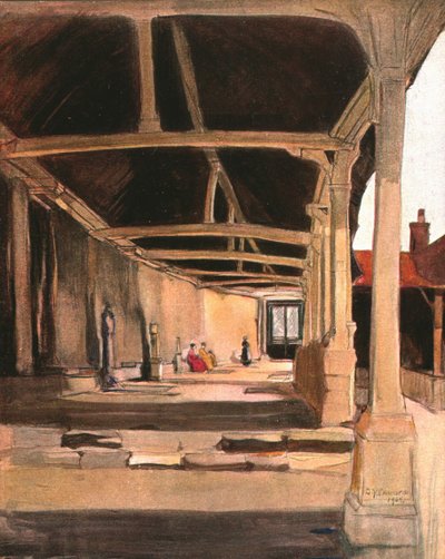 The Cloisters, Montevilliers, c1900. od Unbekannt