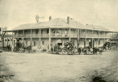 Hotel Club House, Narrabri, 1901. od Unbekannt