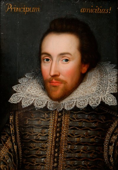 Cobbův portrét Williama Shakespeara 1564-1616, c1610. od Unbekannt