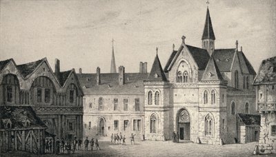 College of Sorbonne v roce 1550, 1915 od Unbekannt