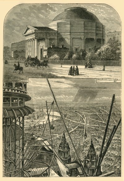 Koloseum v roce 1827, c1876. od Unbekannt