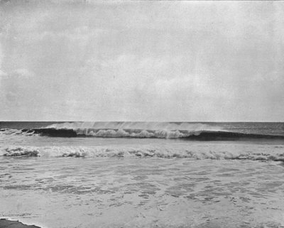 The Combing Wave, New Jersey Coast, USA, c1900. od Unbekannt