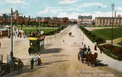 The Common z Clarence Pier, Southsea, Hampshire, c1904 od Unbekannt