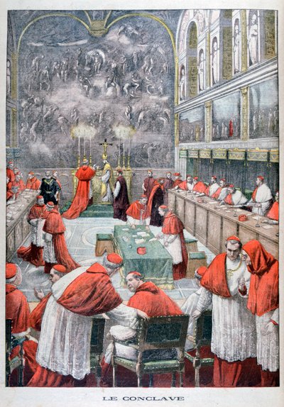 Konkláve, 1903 od Unbekannt
