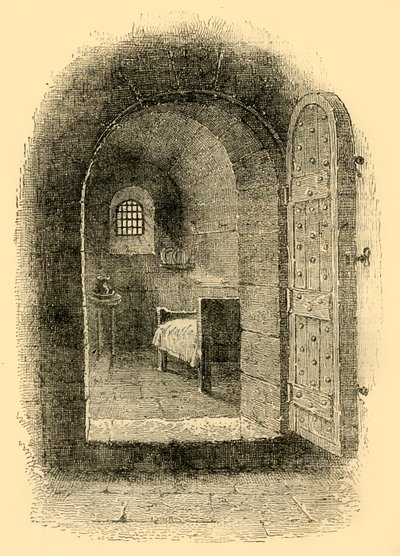 The Condemned Cell v Newgate, c1872. od Unbekannt