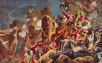 Connaught Rangers. The Capture of The Citadel at Badajoz, 1812, 1939 od Unbekannt