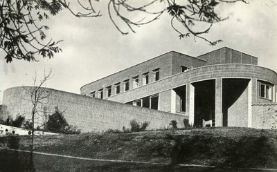 The Contemporary Idiom Brick House v Hampstead, Londýn, 1941. od Unbekannt