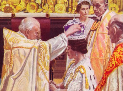 Korunovace královny Alžběty 1900-2002, 1937 od Unbekannt