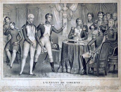 The Counsel of War, 1818, 19. století od Unbekannt