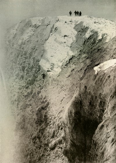 Kráter Erebus, 900 stop hluboký a půl míle široký, 1908, 1909. od Unbekannt