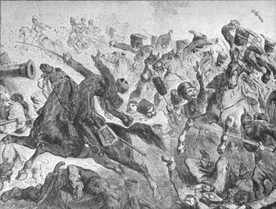 Krymská válka, 1854-56: Bitva u Balaclavy: Poplatek lehké brigády, 1854, 1901. od Unbekannt