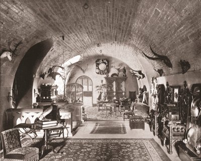Krypta, hrad Glamis, Forfar, Skotsko, 1894. od Unbekannt