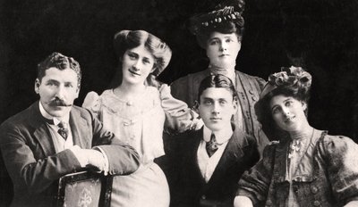 The Dare Family, počátek 20. století od Unbekannt