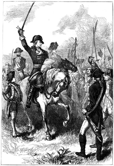 Deklarace nezávislosti přečtená americké armádě, 1776 c1880 od Unbekannt