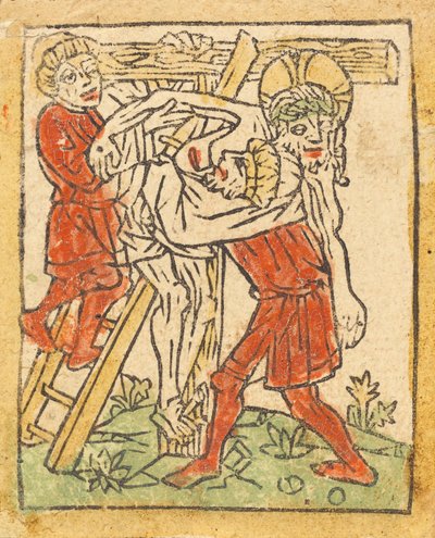 Depozice, c. 1475. od Unbekannt