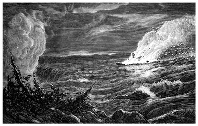 The Destruction of the Caroline, 1837, c1860 od Unbekannt