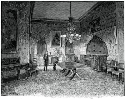 Jídelna, Kilkenny House, Irsko, c19. století od Unbekannt