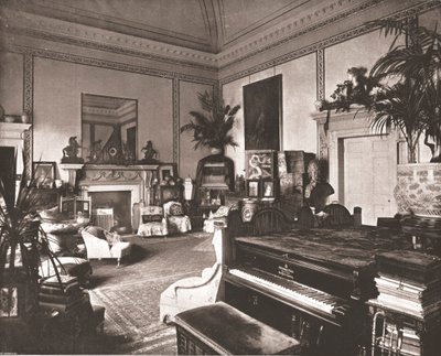 Přijímací pokoj v White Lodge, Richmond Park, 1894. od Unbekannt