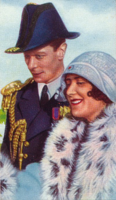 Vévoda a vévodkyně z Yorku, pozdější král Jiří VI. a královna Alžběta na turné po Austrálii v roce 1927 od Unbekannt