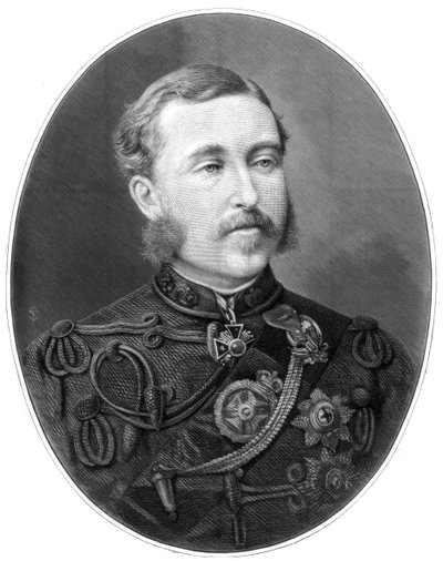 Vévoda z Connaughtu, britský voják, 1875 od Unbekannt