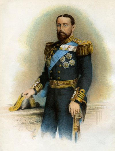 Vévoda z Edinburghu, c1890-c1893 od Unbekannt