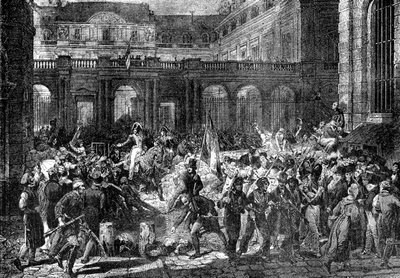 Vévoda z Orleansu opouští královský palác v Paříži 31. července 1830 1882-1884 od Unbekannt