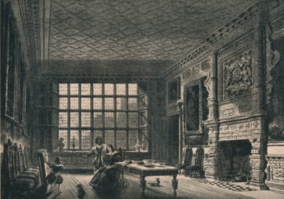 Alžbětinský pokoj, Coombe Abbey, Warwickshire, 1915 od Unbekannt