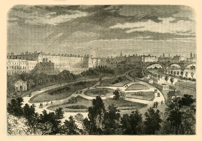 Nábřeží, od Charing Cross Bridge, 1881. od Unbekannt