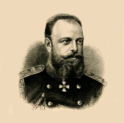 Císař Alexander III, 1881. od Unbekannt