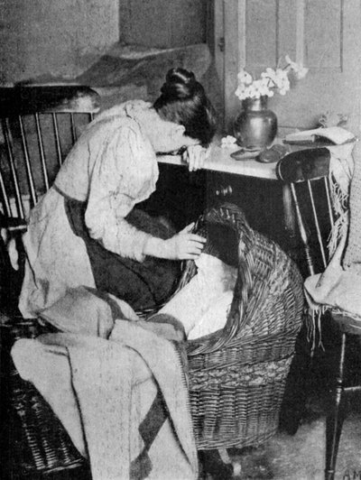 The Empty Cradle, 1900 od Unbekannt