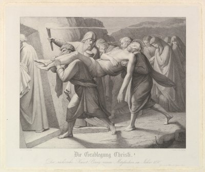 Pohřeb, 1850. od Unbekannt