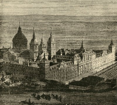 Escurial, poblíž Madridu, 1890. od Unbekannt