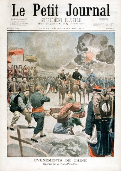 Poprava Pao-Tin-Fou, 1901 od Unbekannt