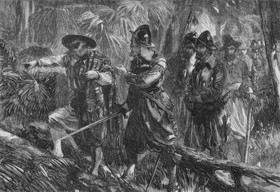Výprava proti Santiagu, c1880 od Unbekannt