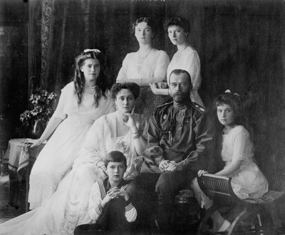 Rodina ruského cara Mikuláše II., 1910. od Unbekannt