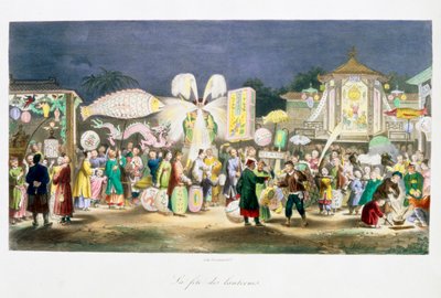 Festival luceren, Čína, 1824-1827 od Unbekannt