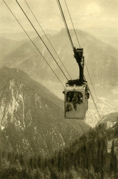 Lanovka Feuerkogel, Horní Rakousko, c1935. od Unbekannt