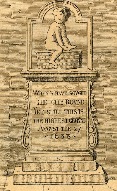 Postava v Panyer Alley, 1897. od Unbekannt