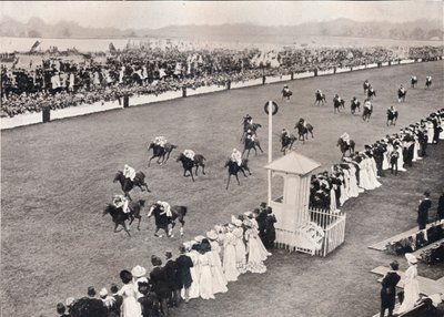 The Finish for the Royal Hunt Cup, c1903. od Unbekannt