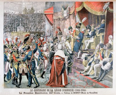 První rozdělení křížů Čestné legie, 1804 1904 od Unbekannt