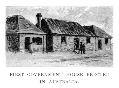 První vládní dům, Sydney, Austrálie, 1886 od Unbekannt