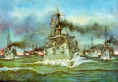 The Flying Squadron, španělsko-americká válka, 1898 od Unbekannt