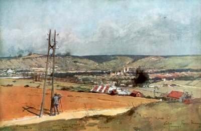 The Forts of Chaume, Verdun, Francie, 19. března 1916, 1926 od Unbekannt