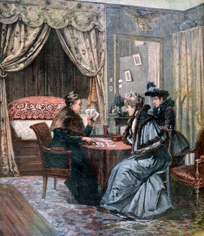 The Fortune Teller, 1892 od Unbekannt