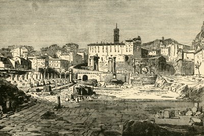 Fórum v Římě, 1890. od Unbekannt