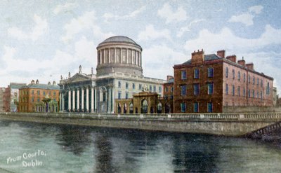 Čtyři soudy, Dublin, Irsko, 1900-c1920 od Unbekannt